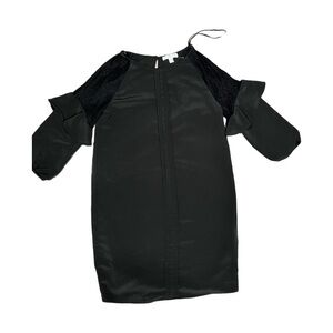 H by Halston Black dress with lace details
